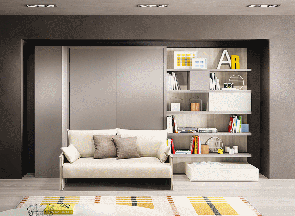 屋咖wuka构筑智能新空间--玩转炫酷空间 - 沙发隐形床